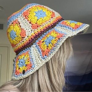 NWOT Free People Peter Grimm Vida Fergie Boho Bucket Sun Hat